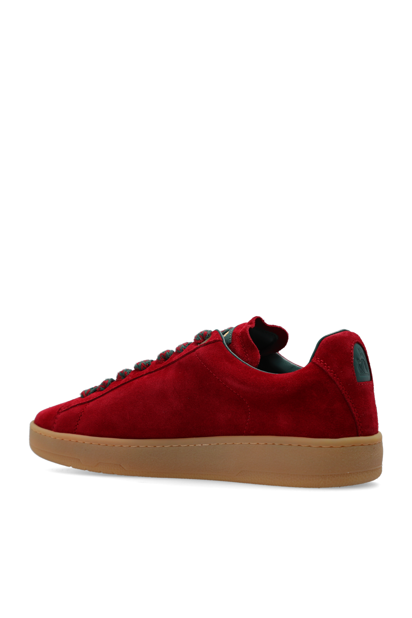 Lanvin burgundy suede on sale classic